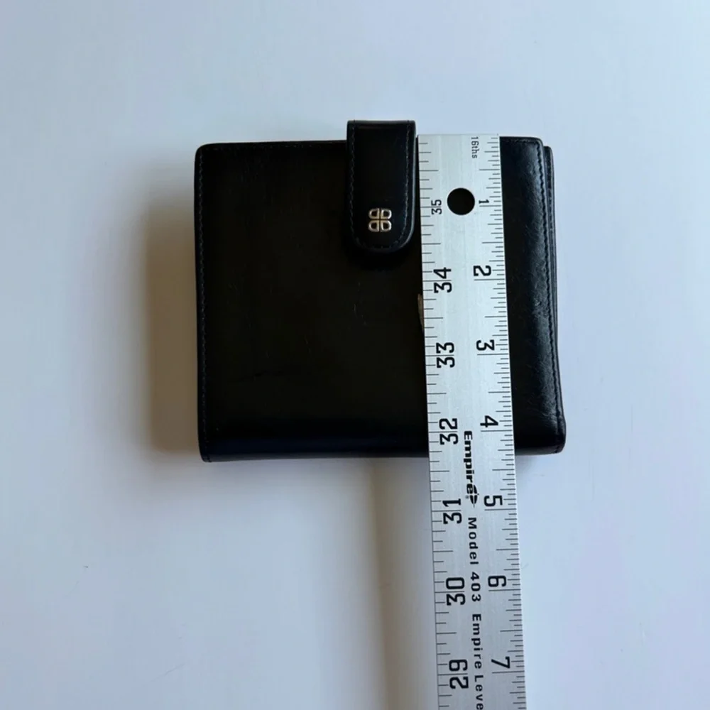 Bosca Men’s Black Leather Key & Card Holder